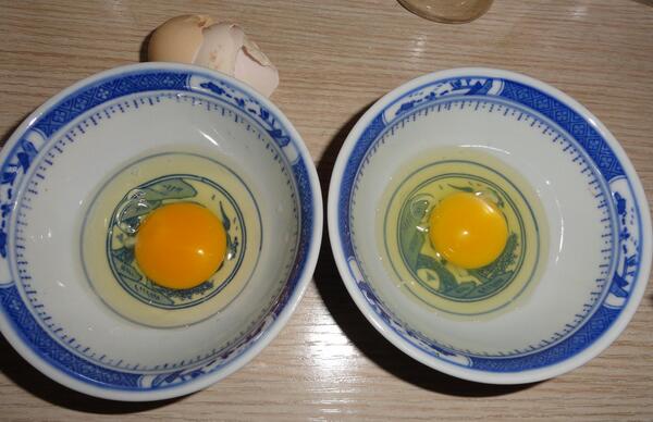 土鸡蛋和普通鸡蛋.jpg